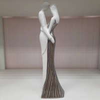 Статуэтка Пара свадебная в серебре